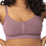 Sublime® Bamboo Hands-Free Pumping Lounge & Sleep Bra | Twilight - HoneyBug 