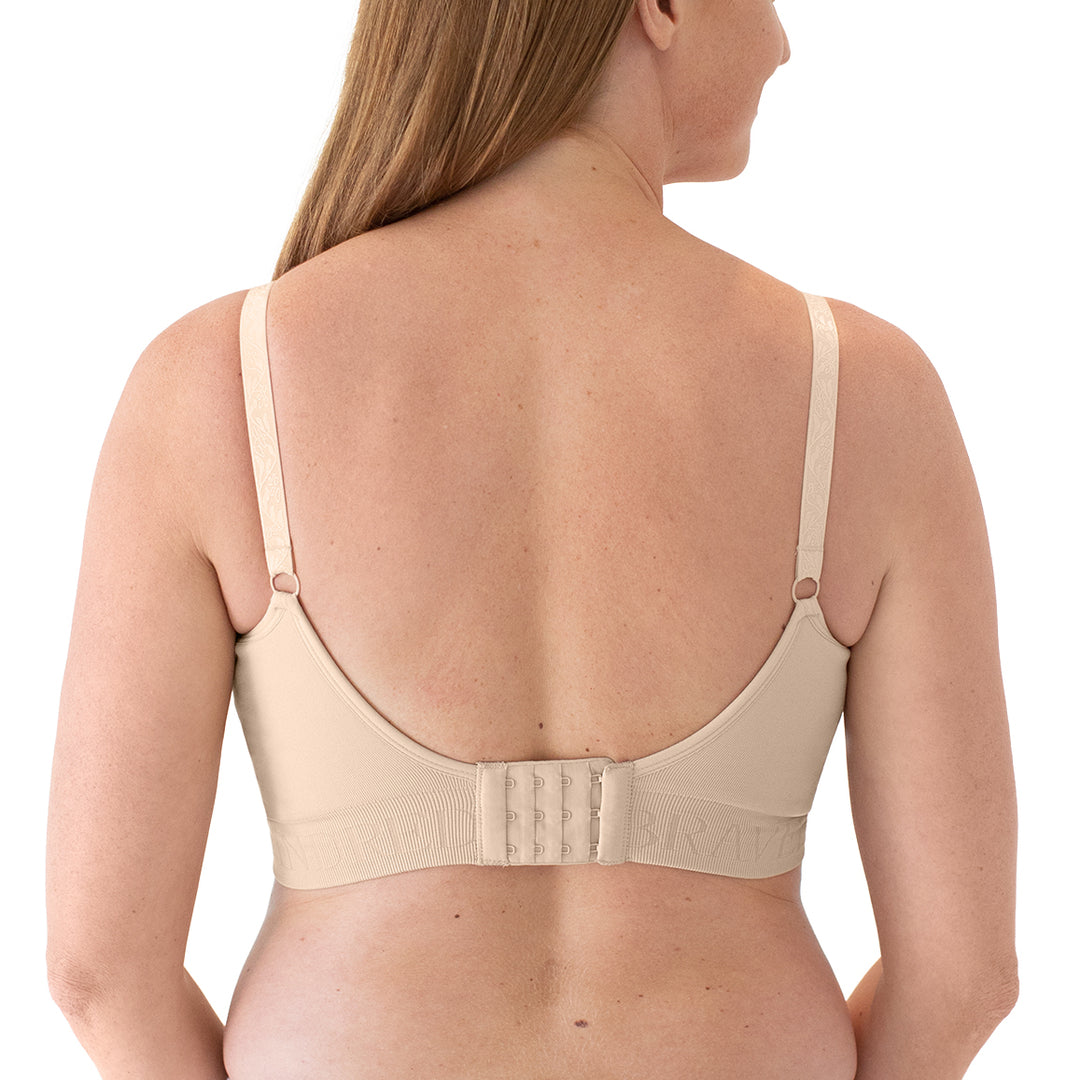 Sublime® Hands-Free Pumping & Nursing Bra | Beige - HoneyBug 