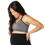 Sublime® Nursing Sports Bra | Heather Grey - HoneyBug 