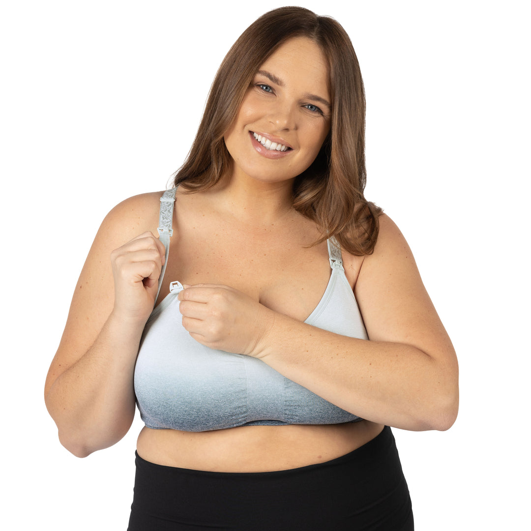 Sublime® Nursing Sports Bra | Ombre Storm - HoneyBug 