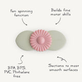 Suction Spinner Toy - Blossom