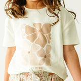 Organic Girls Tee and Skort Outfit - Summer Floral