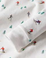Kid's Pima Snug Fit Pajama Set in Après Ski - HoneyBug 