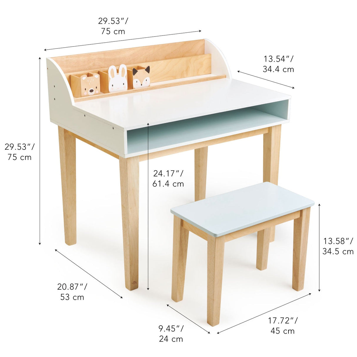 Desk and Chair - HoneyBug 