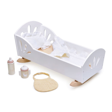 Sweet Swan Dolly Bed - HoneyBug 