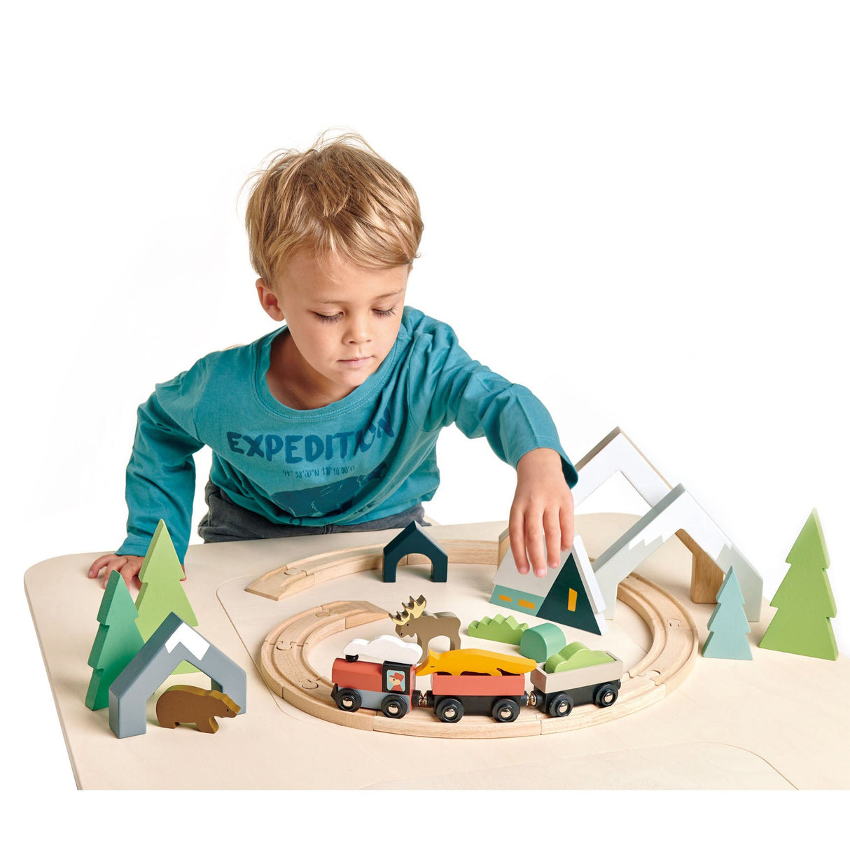 Treetops Train Set - HoneyBug 