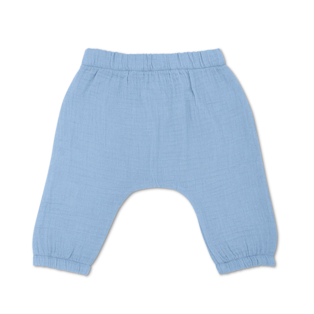 Muslin Pants - Blue - HoneyBug 