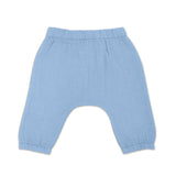 Muslin Pants - Blue - HoneyBug 