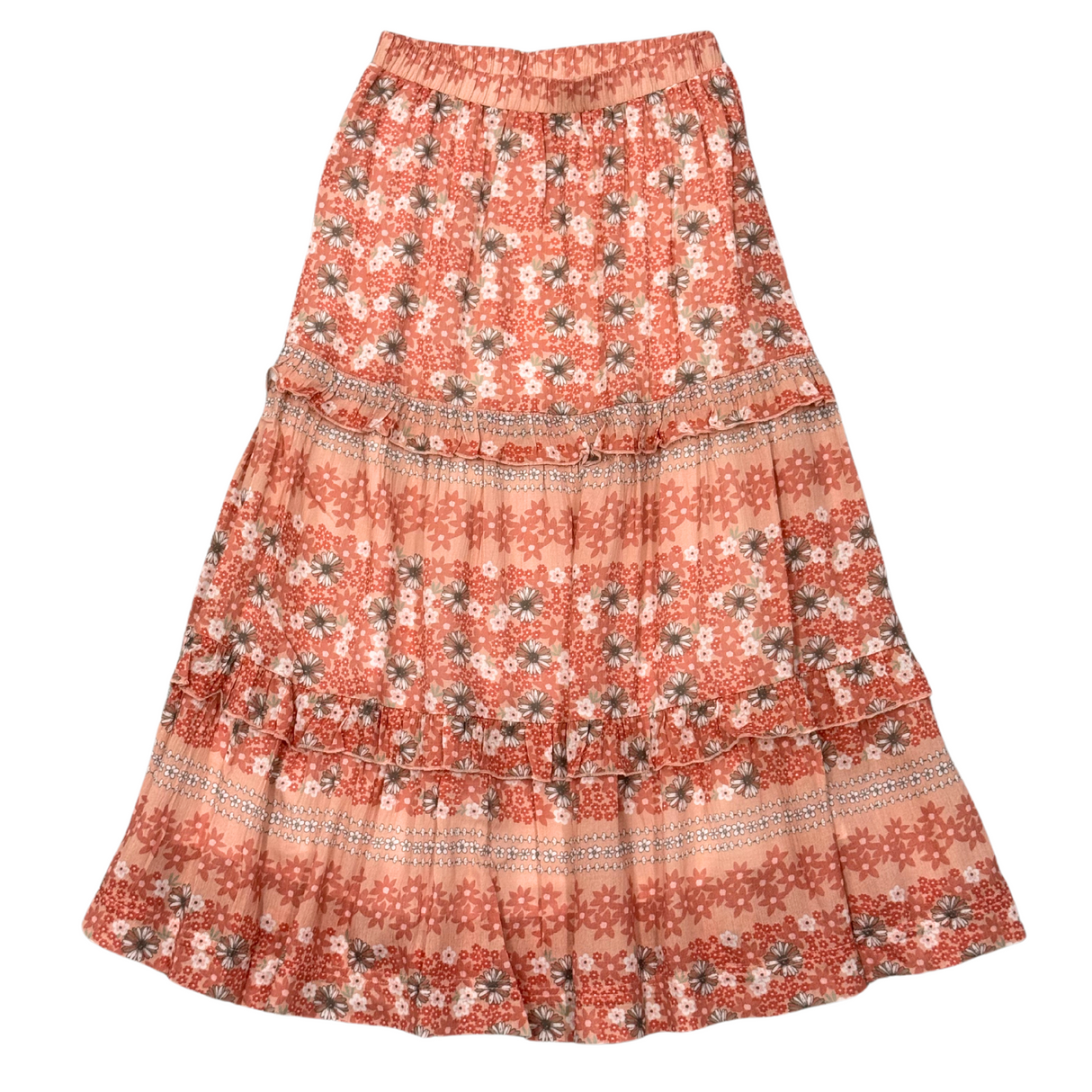 Tiered Maxi Skirt