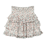 Tiered Mini Skirt