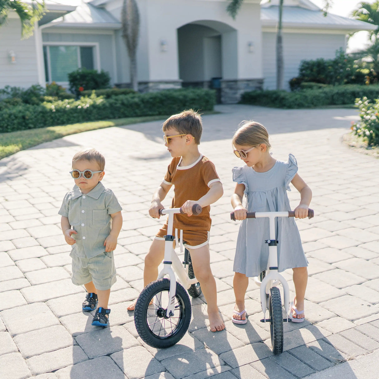 Tiny Land® Balance Bike - Milky White - HoneyBug 