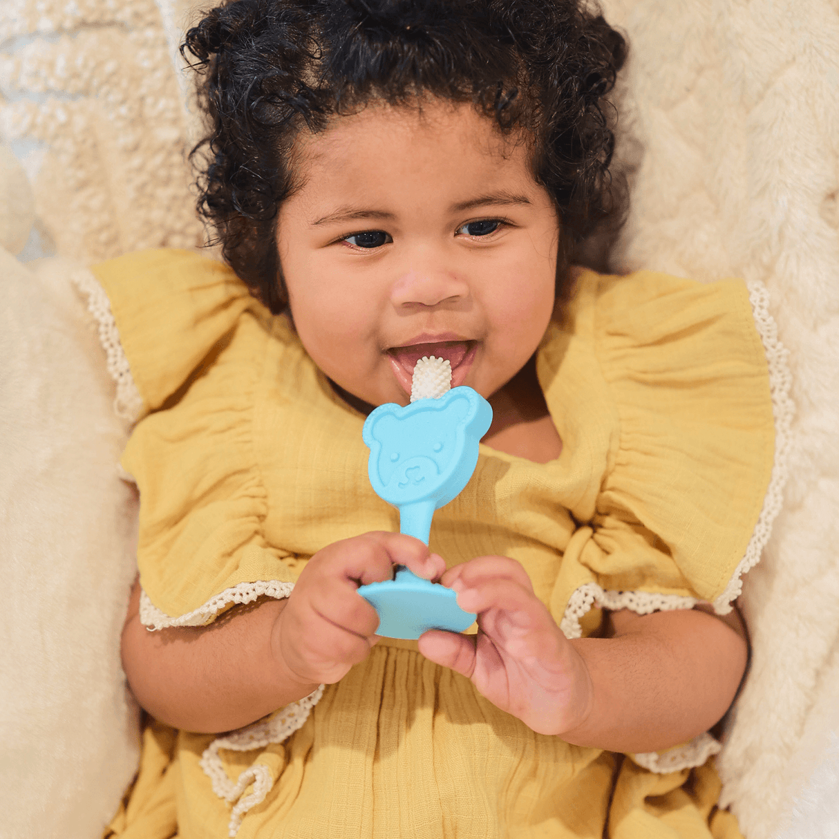 oogiebear 360° toothbrush - infant to toddler training toothbrush