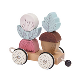 Pull along activity train "After The Rain" collection