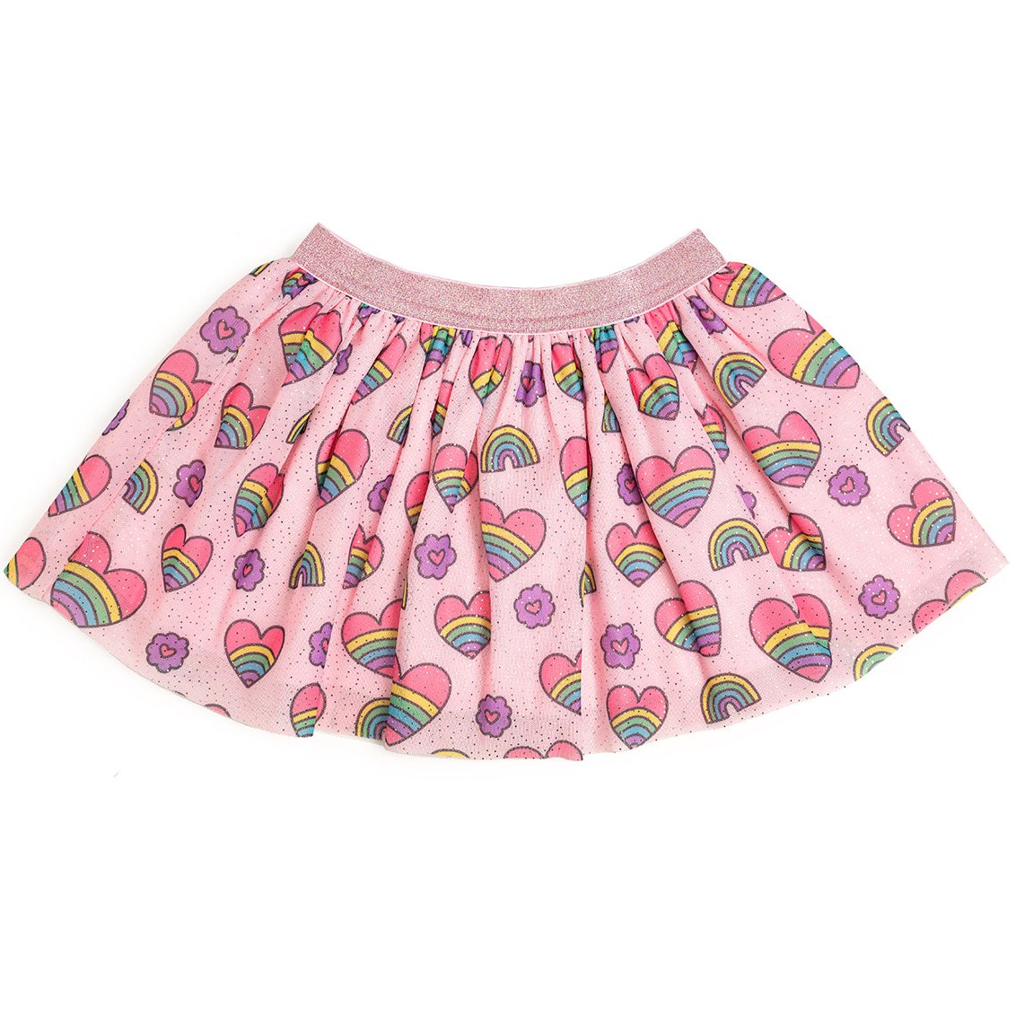 Rainbow Heart Tutu - HoneyBug 