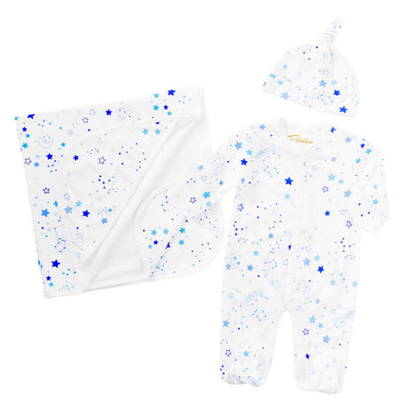 Twinkle Twinkle Blue Baby Set - HoneyBug 