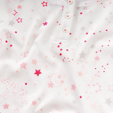 Stars & Constellation Pink Pajamas - HoneyBug 