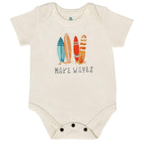 graphic bodysuit | make waves - HoneyBug 