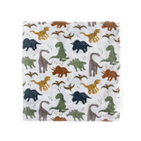 Cotton Muslin Swaddle Blanket 3 Pack - Dino Friends 2