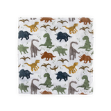 Cotton Muslin Swaddle Blanket - Dino Friends