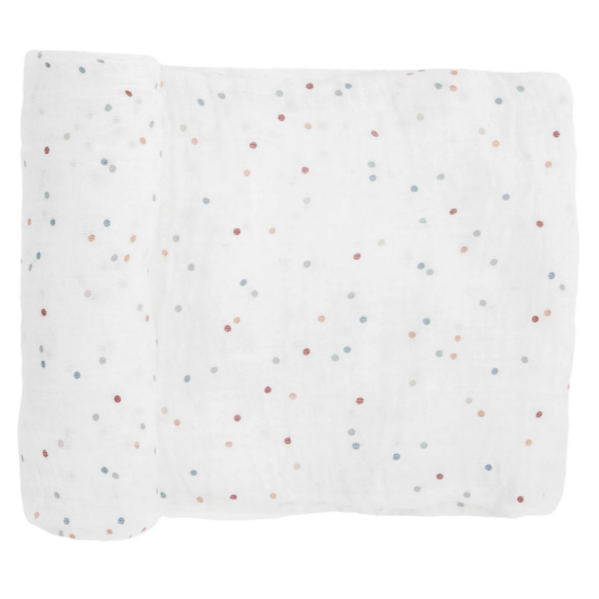 Cotton Muslin Swaddle Blanket - Dots