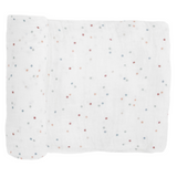 Cotton Muslin Swaddle Blanket - Dots