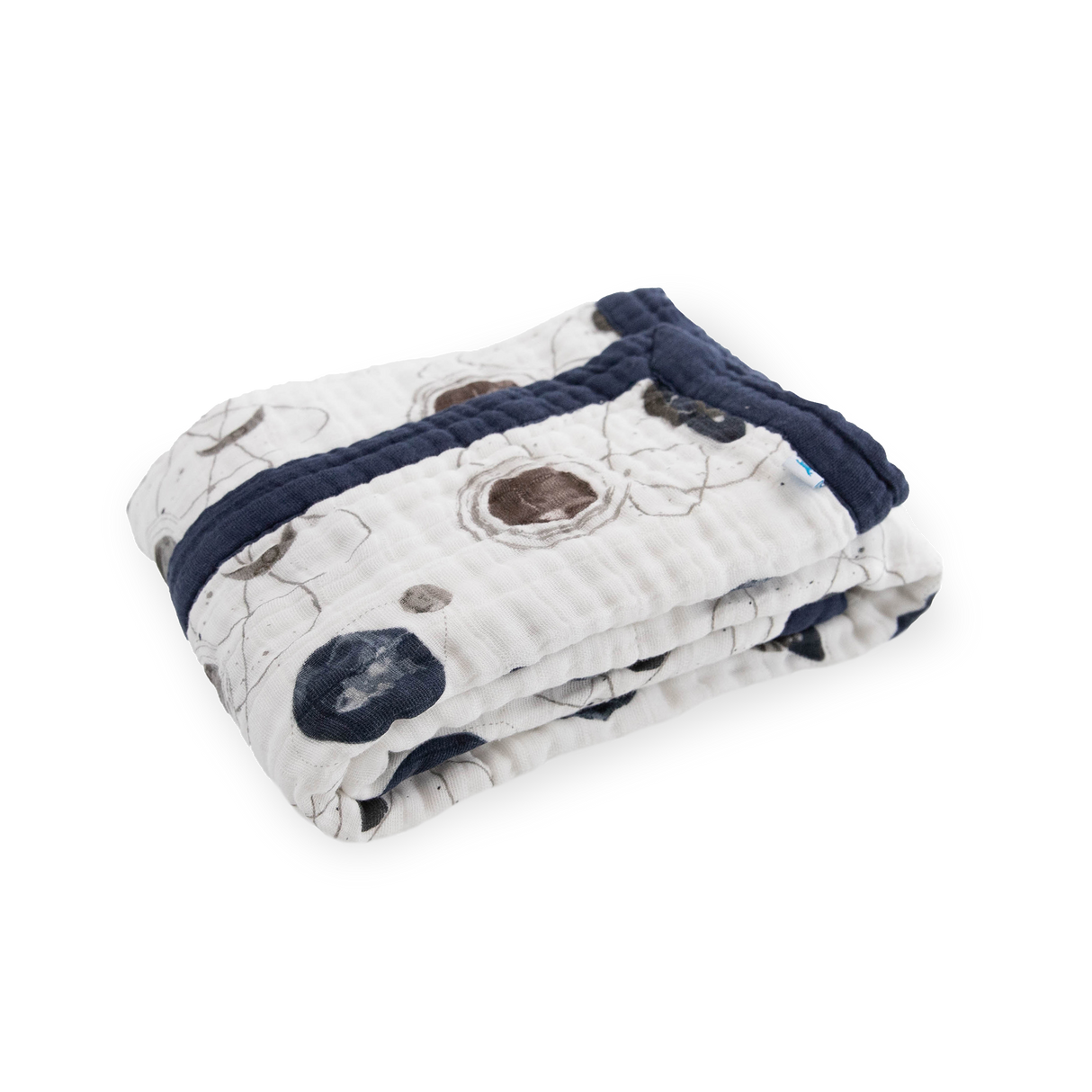 Cotton Muslin Baby Quilt - Planetary - HoneyBug 