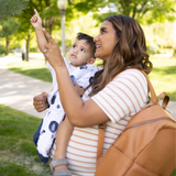 Cotton Muslin Baby Quilt - Planetary - HoneyBug 