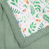 Cotton Muslin Toddler Comforter - Mighty Jungle