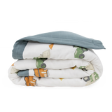 Cotton Muslin Toddler Comforter - Work Trucks