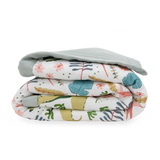 Cotton Muslin Toddler Comforter - Boho Dino