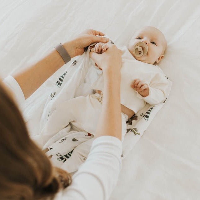 Cotton Muslin Sleep Bag - Forest Friends