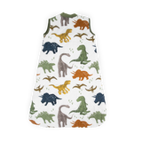 Cotton Muslin Quilted Sleep Bag - Dino Friends