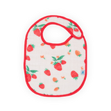 Cotton Muslin Classic Bib 3 pack - Berry Lemonade