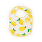 Cotton Muslin Classic Bib 3 pack - Berry Lemonade