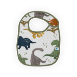 Cotton Muslin Classic Bib 3 Pack - Dino Friends