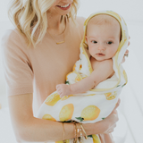 Infant Hooded Towel - Lemon