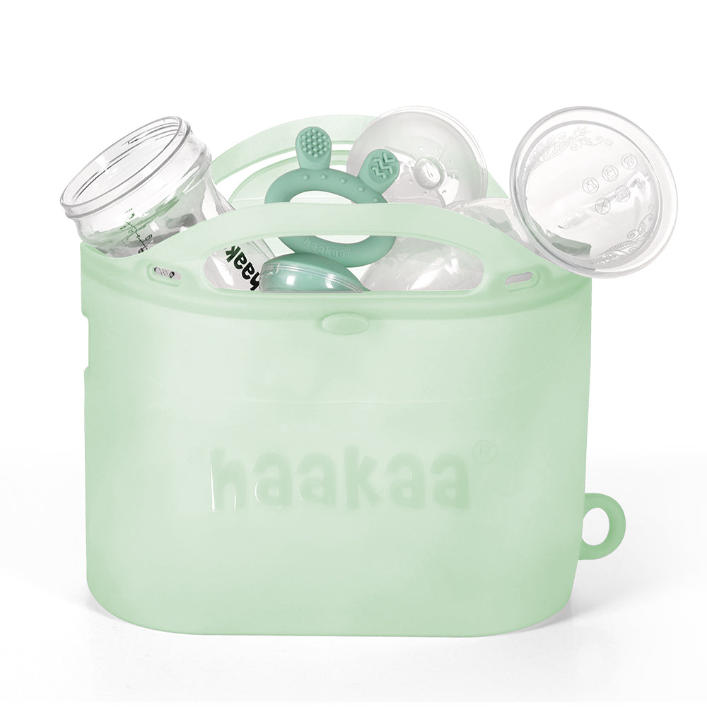Haakaa Multipurpose Steamer & Steriliser Bag - HoneyBug 