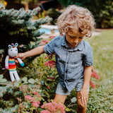 Rainbow Unicorn Rattle - Small - HoneyBug 