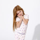 Unicorn Bamboo Kids Pajama Short Set - HoneyBug 
