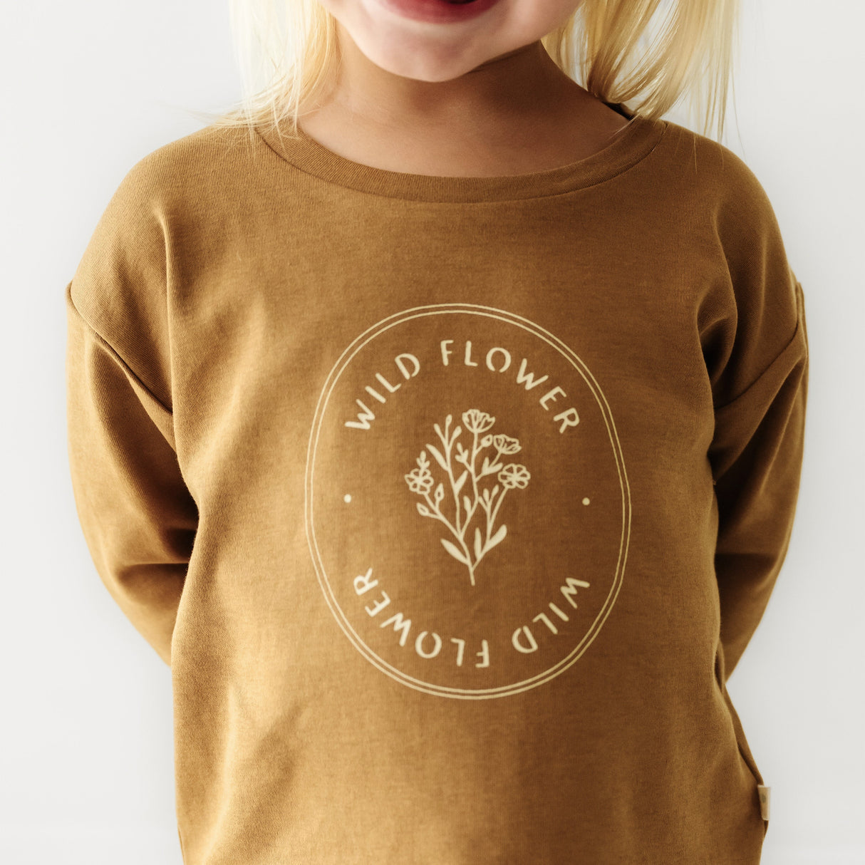 Organic Kids T-Shirt & Pant Set - Wildflower