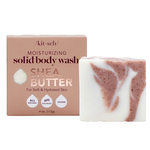 Shea Butter Solid Body Wash by KITSCH - HoneyBug 