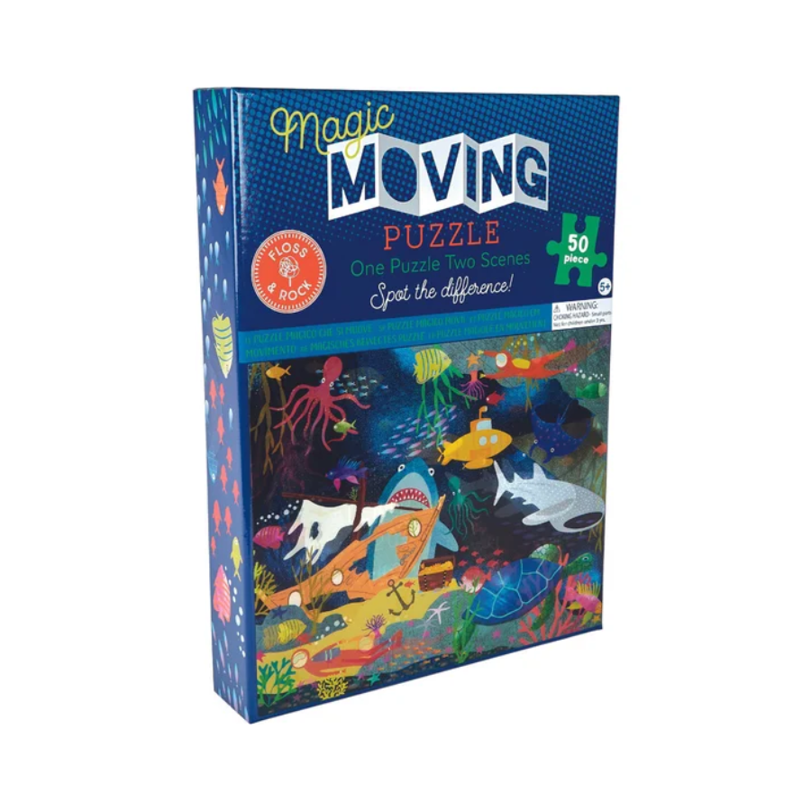 Deep Sea 50pc Magic Moving Puzzle  - HoneyBug 