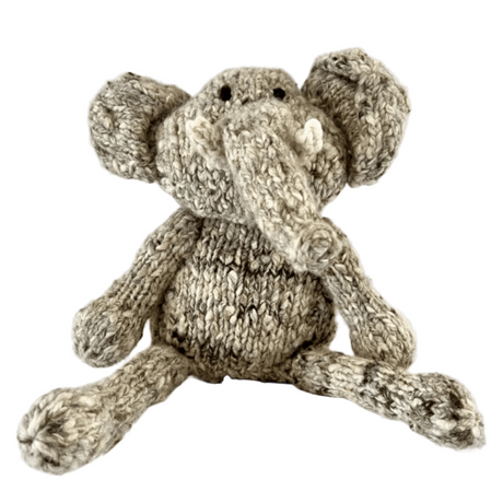 Wool Knit Buddy  | Elliott the Elephant - HoneyBug 