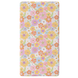 Fitted Crib Sheet - Retro Floral