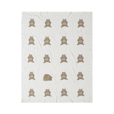 Organic Cotton Blanket - Honey Bear - HoneyBug 