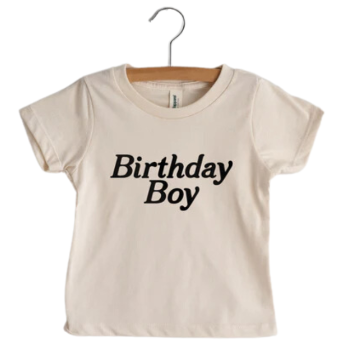 Birthday Boy Organic Kids Tee - HoneyBug 