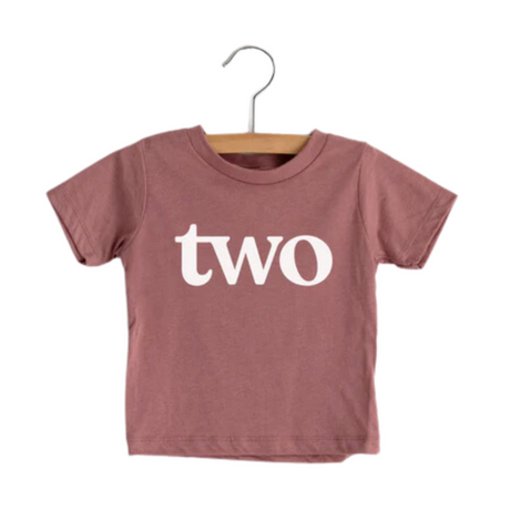 Two Modern Birthday Shirt Kids Tee - HoneyBug 