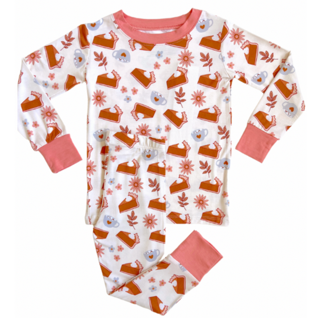 Pumpkin Pie Two Piece Set - HoneyBug 