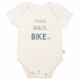 graphic bodysuit | crawl walk bike - HoneyBug 
