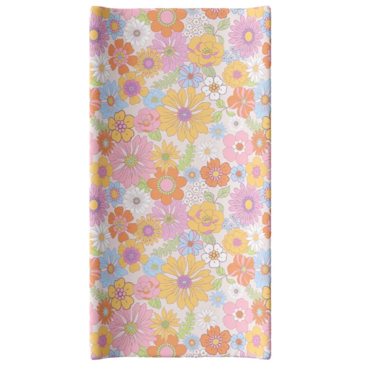 Changing Pad Cover - Retro Floral